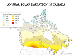 Solar map
